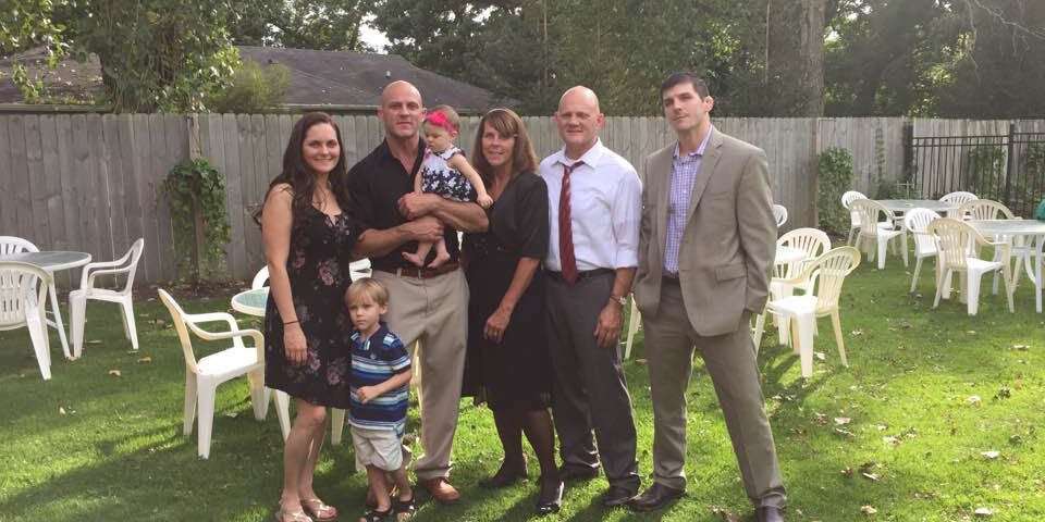 Co-owner Doug Clark and family.